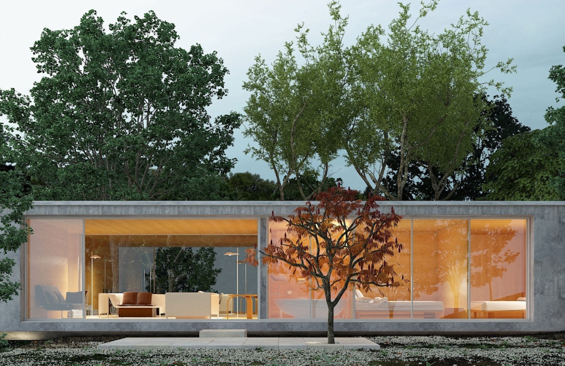 民宿林间小屋